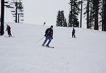 Skiing at Dodge Ridge